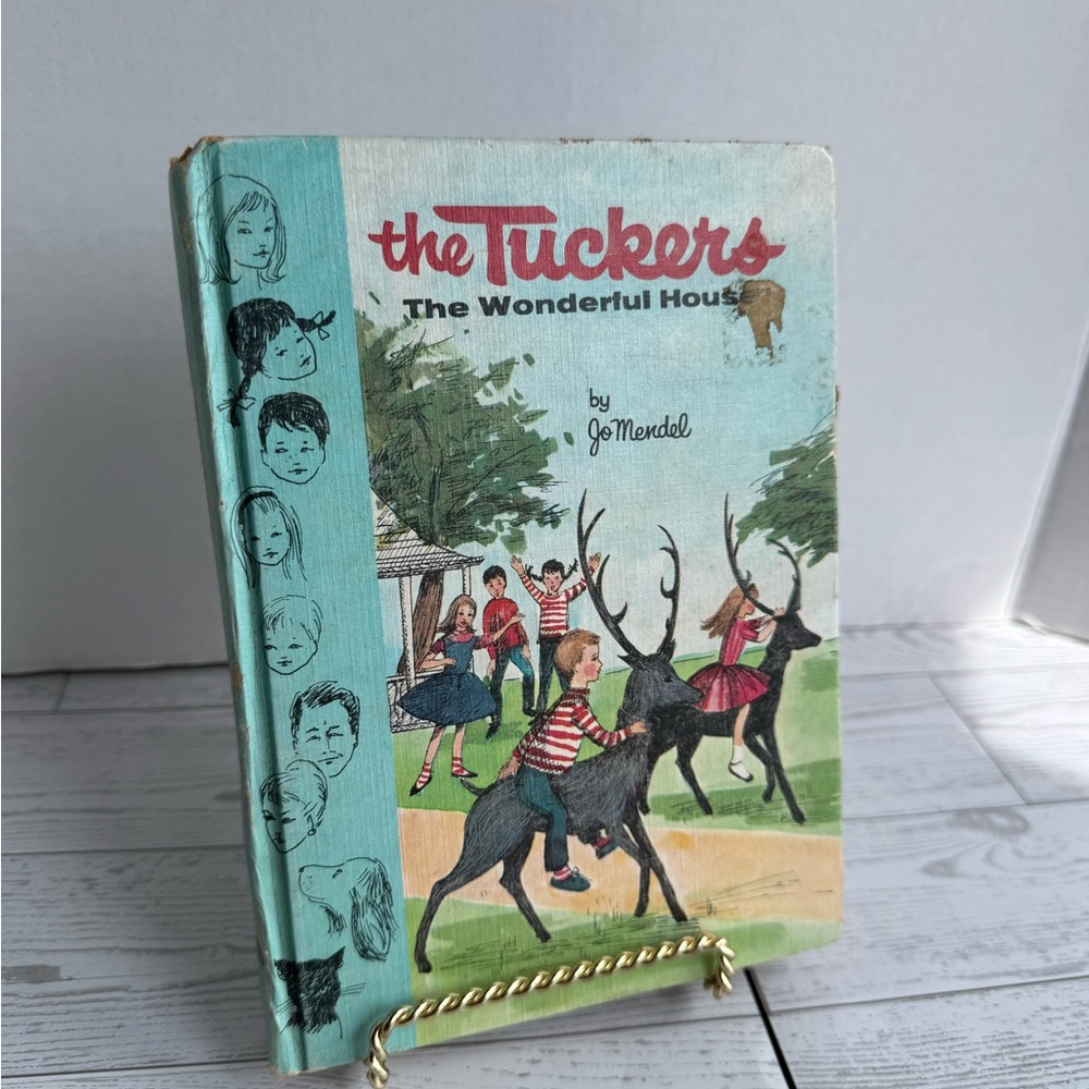 Whitman Publishing Company Vintage Tween Chapter book- Black Text on Cream Paper